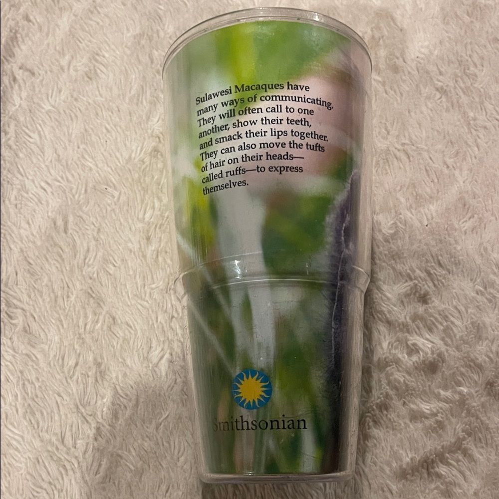 Smithsonian Tumbler with Macaque Design tervis 24 ounce
